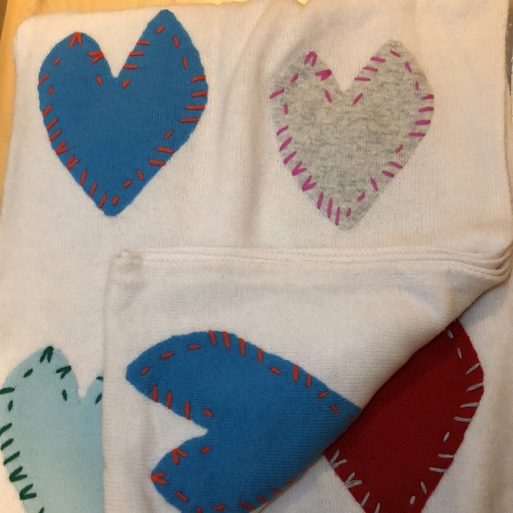 NWT Kerri Rosenthal Zero Waste Patchwork Love Blanket in Pearl - Picture 10 of 12